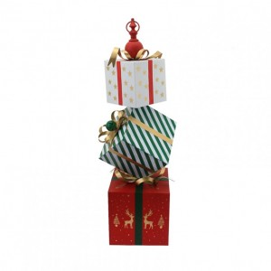 PACCHI REGALO METALLO 46,5X41 H123,5 CM