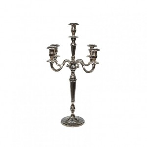 CANDELABRO ALLUM RAWNICKEL H86CM-5fuochi