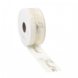 N/JUST MARRIED 15M X 38 MM - oro