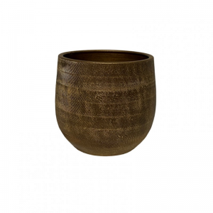 VASO NAGANO ceramica D16 H14 - gold
