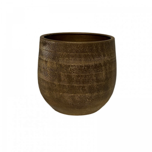 VASO NAGANO ceramica D20 H18 - gold