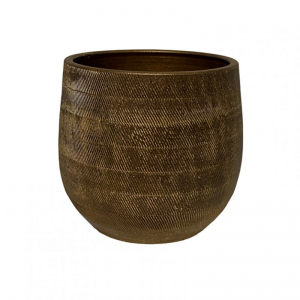 VASO NAGANO ceramica D32 H30 - gold