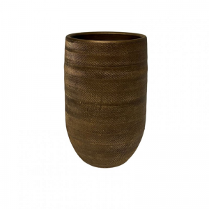 VASO NAGANO ceramica D19 H30 - gold