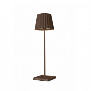 LAMPADA DA TAVOLO H38 cm touch-brown